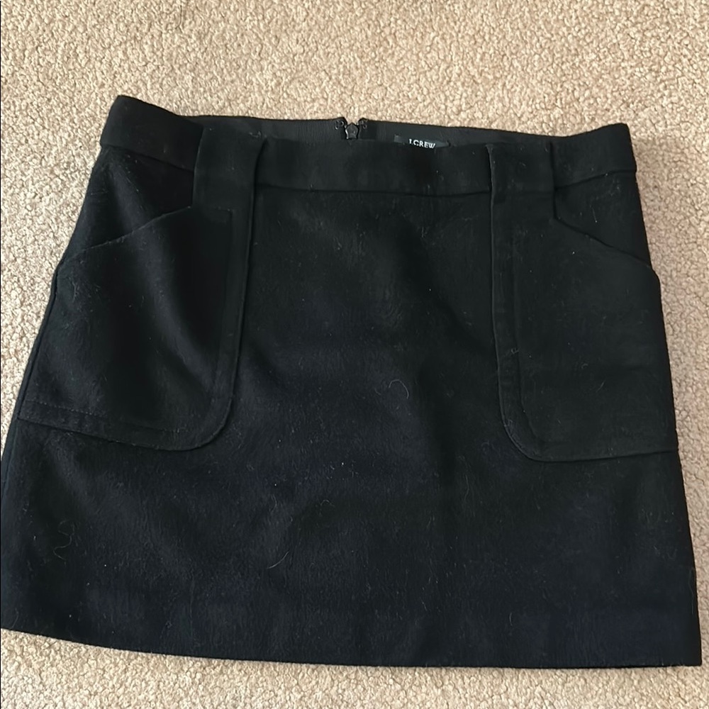 J. Crew Black Mini Skirt Chic and Versatile